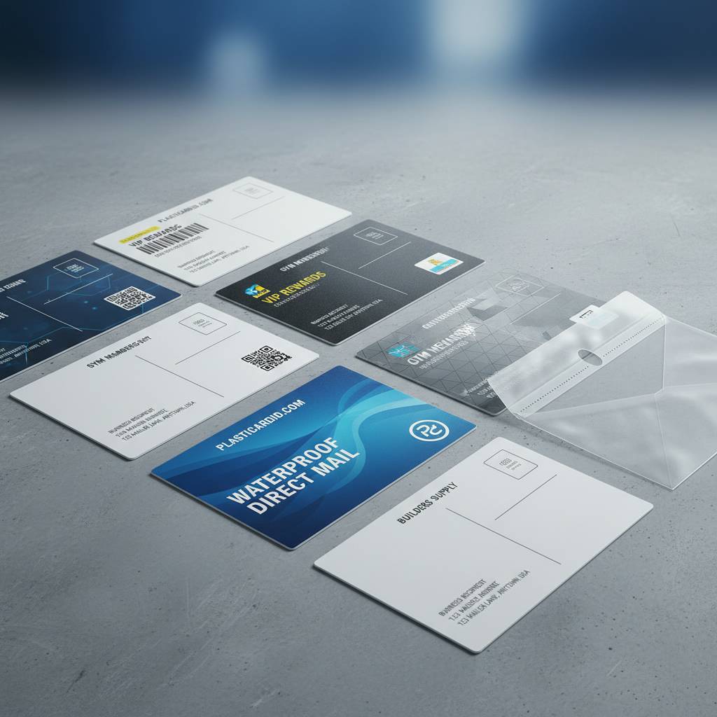 Plastic Postcard Mailers by Plastic Card ID